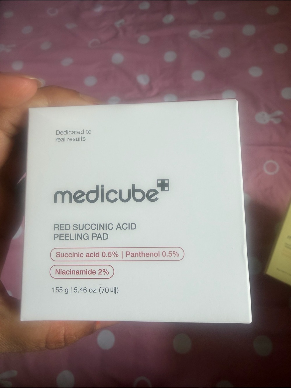 Medicube Red Succinic Acid Peeling Pad Toner - Red